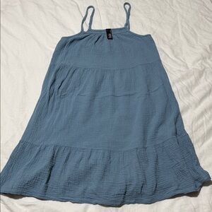 Bobi Los Angelss Beach Gauzy Sundress, Blue